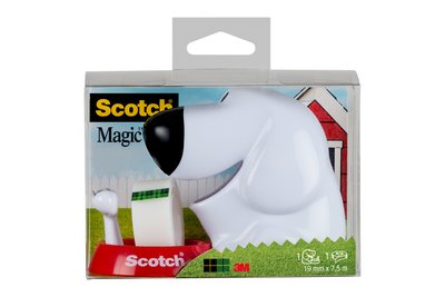 Scotch C31 tejpdispensrar Svart, Röd, Vit