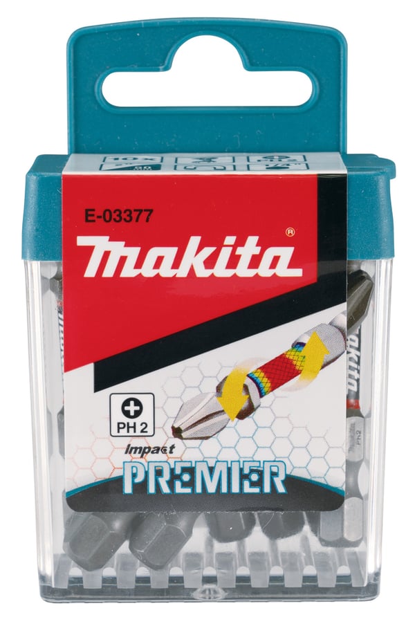 Miniatyrbild 1 av 2: Makita E-03377 stjärnskruvmejselborr 10 styck