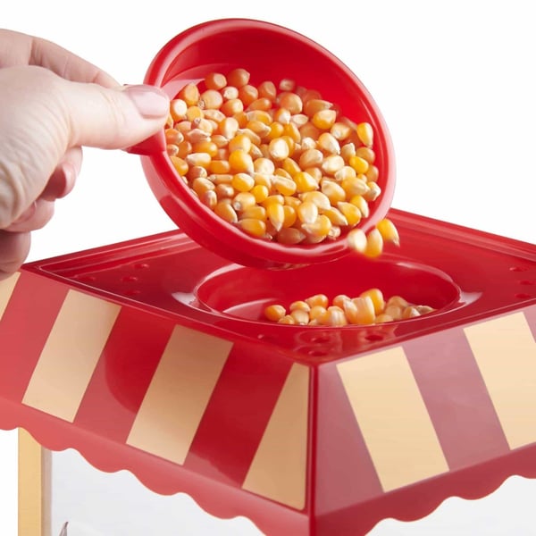 Pikkukuva 3 / 5: Haeger PM-120.001A popcornkone Punainen 4 min 1200 W