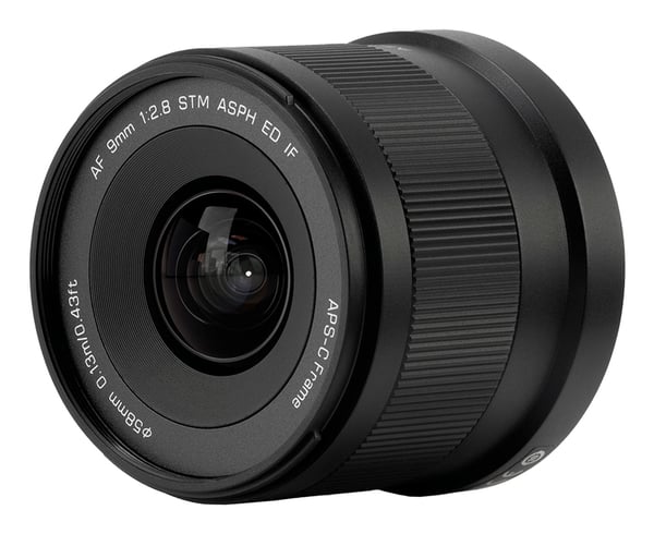 VILTROX AF 9mm F2.8 Air MILC Kiinteä tarkennuslinssi Musta