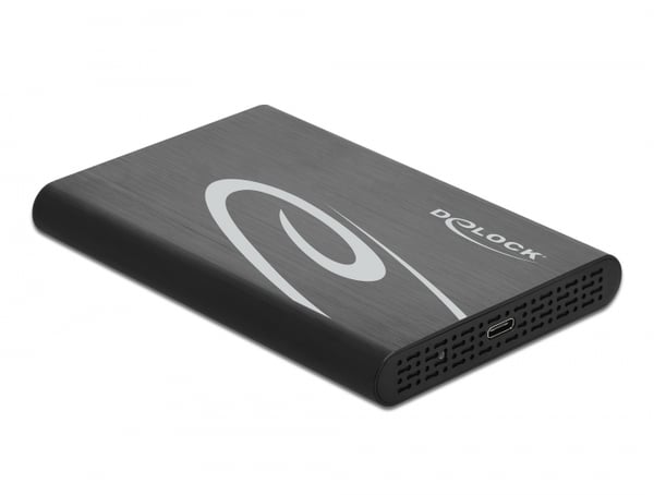 DeLOCK 42610 drevkabinet HDD/SSD kabinet Sort 2.5"