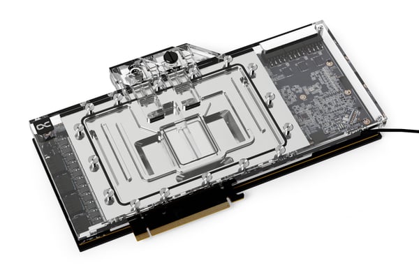 Alphacool 13734 delar och tillbehör till kylsystem för datorer Vattenblock + bakre platta