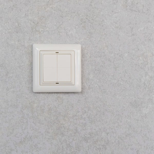 Shelly BLU Wall Switch 4 lyskontakt Plast Elfenben