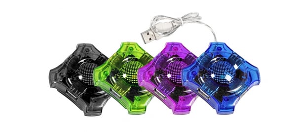 Esperanza EA150B gränssnittshubbar USB 2.0 Blå