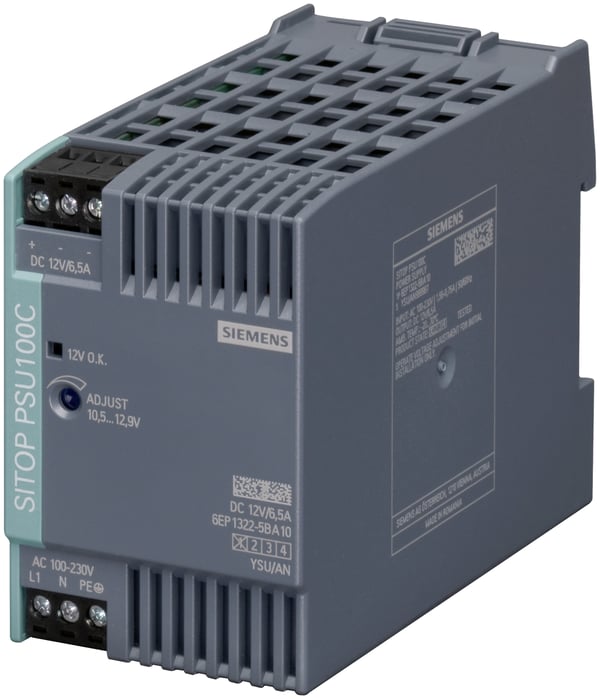 Miniatyrbild 1 av 4: Siemens 6EP1322-5BA10 eladaptrar inomhus Multifärg