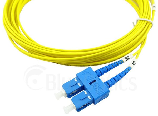 Miniatyrbild 6 av 7: BlueOptics SFP3232BU2MS InfiniBand och fiberoptisk kabel 2 m SC Gul