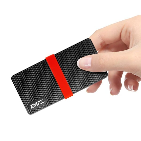 Pikkukuva 3 / 6: Emtec X200 2 TB USB Type-C 3.2 Gen 1 (3.1 Gen 1) Musta