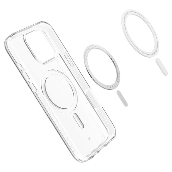 Pikkukuva 6 / 9: Caseology Capella Mag matkapuhelimen suojakotelo 17,5 cm (6.9") Suojus Läpinäkyvä, Valkoinen