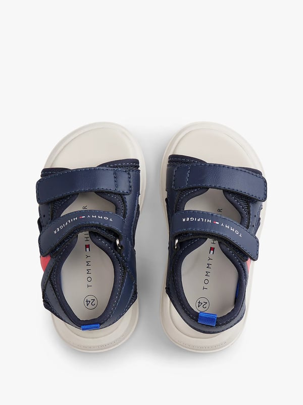 Pikkukuva 6 / 7: Tommy Hilfiger Flag Double Hook And Loop Sandals Sandaalit Sininen