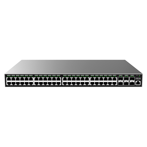Grandstream Networks GWN7806 nätverksswitchar hanterad L2+ Gigabit Ethernet (10/100/1000) Grå