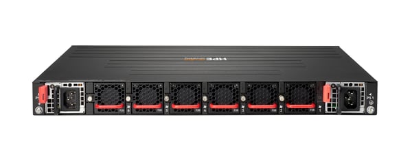 Miniatyrbild 2 av 2: HPE Aruba Networking CX 8325-32C 32p 100G QSFP+/QSFP28 Front-to-Back 6 Fans 2 Power Supply Bundle hanterad L3 1U Svart