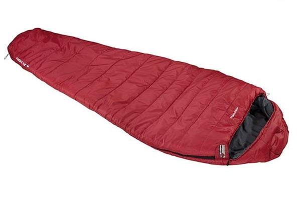 Miniatyrbillede 1 af 7: High Peak Redwood -3 Voksen Mumietaske Polyester Grøn, Rød