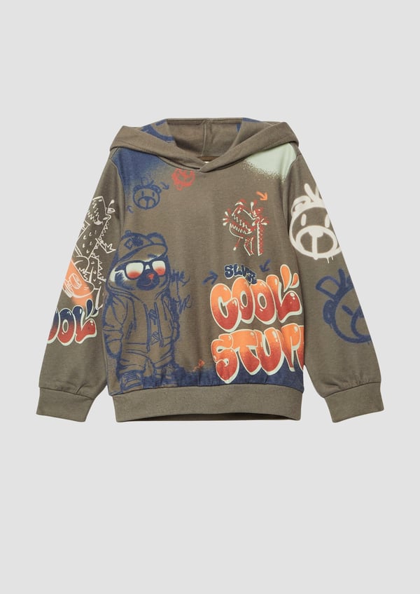 s.Oliver 2170168.89D1.104_110 sweatshirt & hoodie Hættetrøje