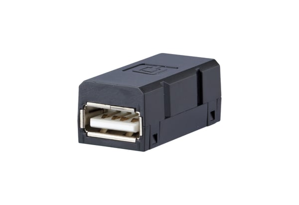 METZ CONNECT 1401U00812KI kabel kønsskifter USB A Sort