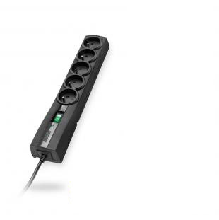 Miniatyrbillede 1 af 2: Ever CLASSIC 3m Sort 5 AC stikkontakt(er) 250 V