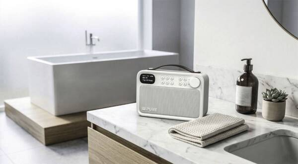 Miniatyrbillede 5 af 8: Pure 255785 radio Bærbar Digital Hvid