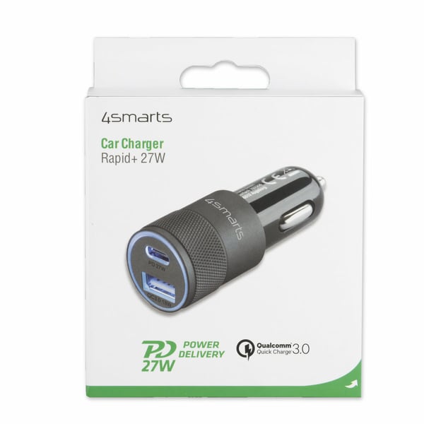 4smarts 464448 mobilladdare Universal Svart Cigarr tändare Automatisk
