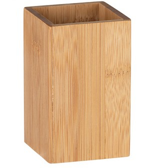 Miniatyrbild 3 av 4: WENKO 23983100 tandborsthållare Trä Fristående tandborsthållare