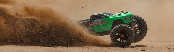 Miniatyrbild 8 av 11: ARRMA ARA4408V2T4 radiostyrd modell Monstertruck Elmotor 1:10