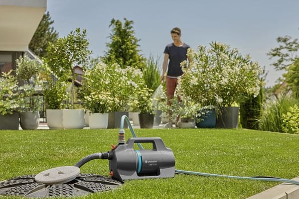 Gardena 9055-20 vesipumppu 600 W Painovoimapumppu 3,9 bar 4200 l/h