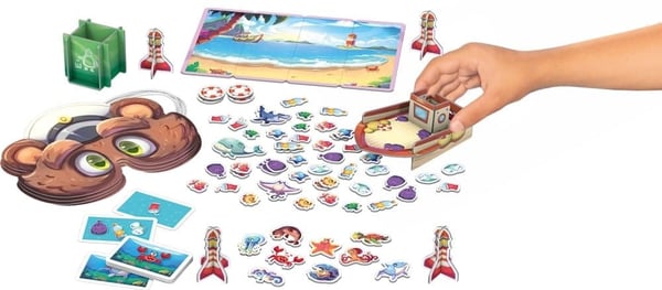 Schmidt Spiele Captain Nature 20 min Lautapeli Kerää kaikki -peli
