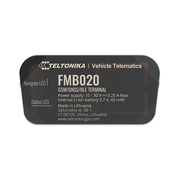 Miniatyrbild 3 av 10: Teltonika FMB020 GPS-spårare och -sökare Bil Svart