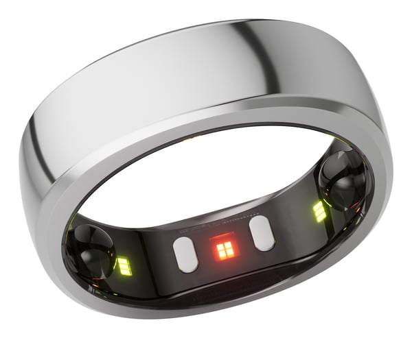 RingConn Gen 2 Nej Aktivitetsmåler med smart ring IP68 Sølv