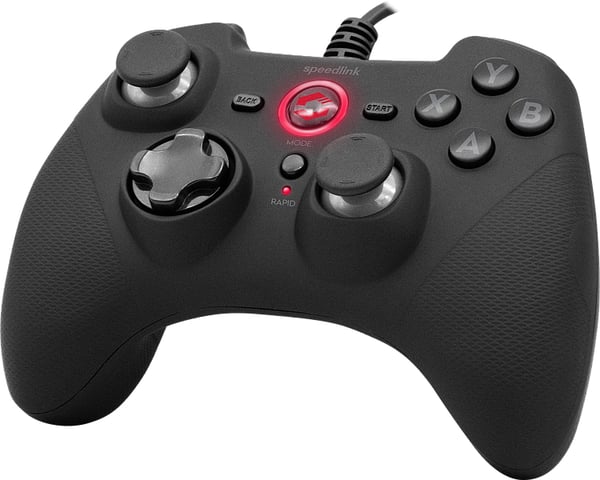 SPEEDLINK RAIT Sort USB Gamepad Nintendo Switch, PC, Playstation 3