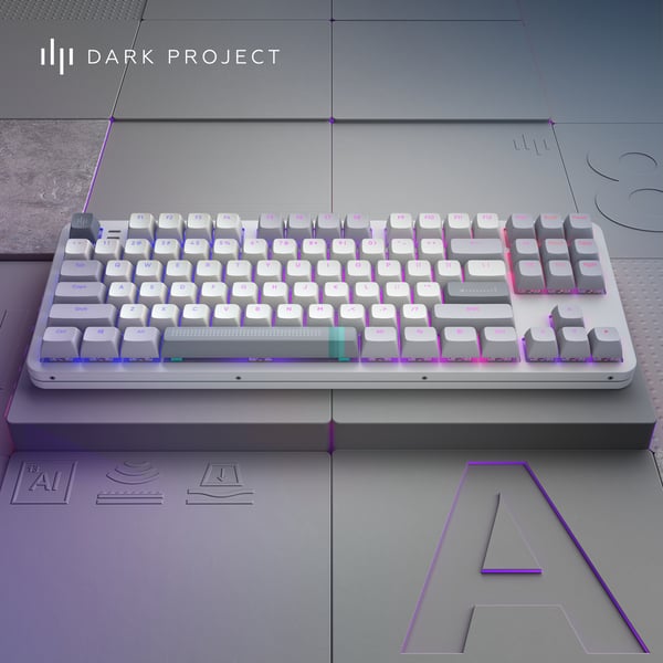 Dark Project ALU87A Daylight G3MS Zircon Tastatur (DPKB_DAYLIGHT_87_ANSI)