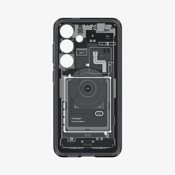 Spigen Ultra Hybrid Zero One mobiltelefonfodral 15,8 cm (6.2") Mobilskal Svart, Grå Spigen Ultra Hybrid Zero One mobiltelefonfodral 15,8 cm (6.2") Mobilskal Svart, Grå
