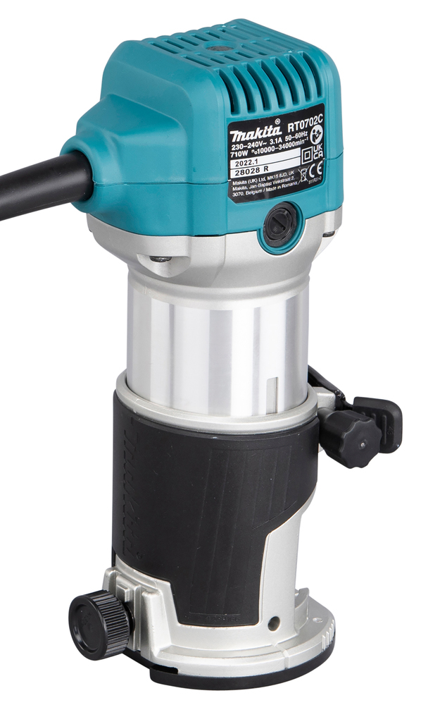 Makita RT0702C fräs och kantfräs Grön, Grå 34000 RPM 710 W