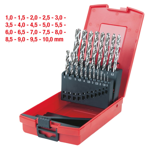 Miniatyrbild 4 av 5: KS Tools 330.2620 borr Borrsats 19 styck