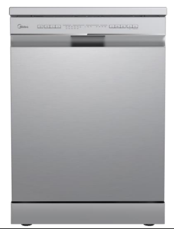 Midea MDWPF1333CSS-WE-EU opvaskemaskine Fritstående 13 kuverter