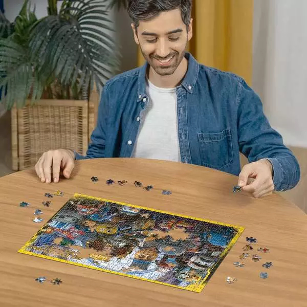 Miniatyrbillede 4 af 5: Ravensburger Puzzle 500 pieces - The universe of The Electric State Puslespil 500 stk Fjernsyn/film