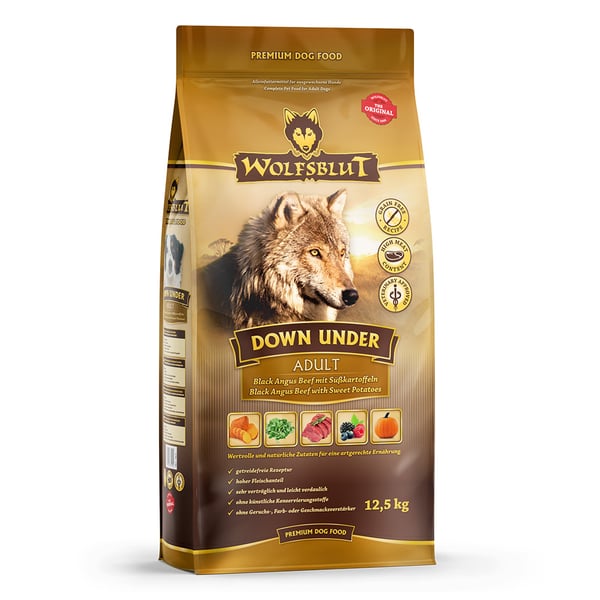 Wolfsblut Down Under 12,5 kg Voksen Bøf