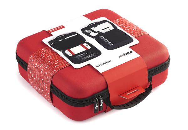 Pikkukuva 4 / 4: Bigben Interactive SWITCHSTORAGECASERED kannettavan pelikonsolin suojakotelo Hardshell case -kotelo Nintendo Punainen
