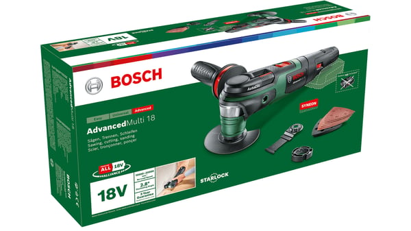 Miniatyrbild 2 av 2: Bosch AdvancedMulti 18 Svart, Grön
