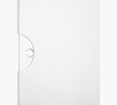 Exacompta 84858QD skilteholder & informationsstativ A4 Polymethylmethacrylat (PMMA) Transparent