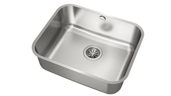 Teka BE 50.40 Plus 1C Undermonteret håndvask Rektangulær Rustfrit stål