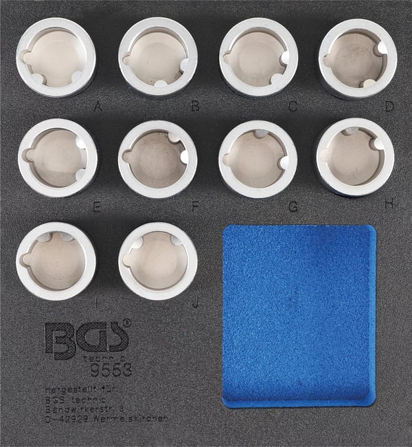 Pikkukuva 1 / 2: BGS technic Tool Tray 1/6: Rim Lock Socket Set for Land Rover
