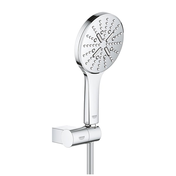 Miniatyrbillede 1 af 3: GROHE 26580000 brusehoved Håndholdt bruserhoved Krom