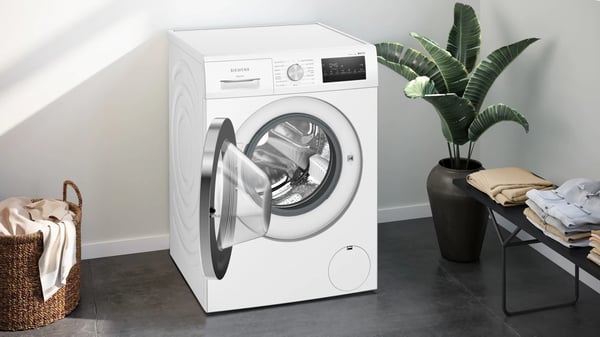 Miniatyrbillede 5 af 7: Siemens iQ300 WM12N265ES vaskemaskine Front-læsning 8 kg 1200 rpm Hvid