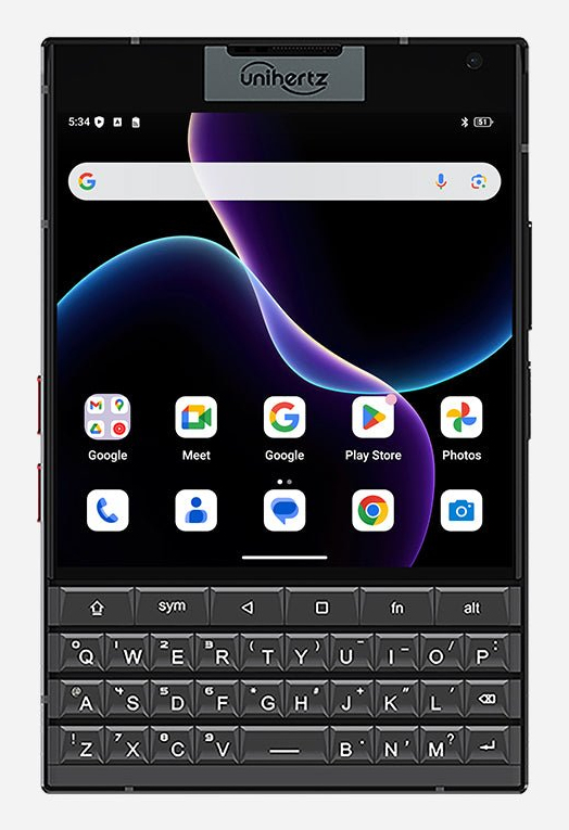 Unihertz Titan 2 11,4 cm (4.5") Dubbla SIM-kort Android 15 5G USB Type-C 12 GB 512 GB 5050 mAh Svart Unihertz Titan 2 11,4 cm (4.5") Dubbla SIM-kort Android 15 5G USB Type-C 12 GB 512 GB 5050 mAh Svart