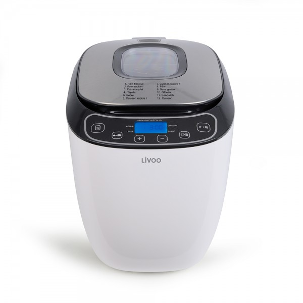 Miniatyrbillede 1 af 8: Livoo DOP218 bagemaskine 550 W Hvid