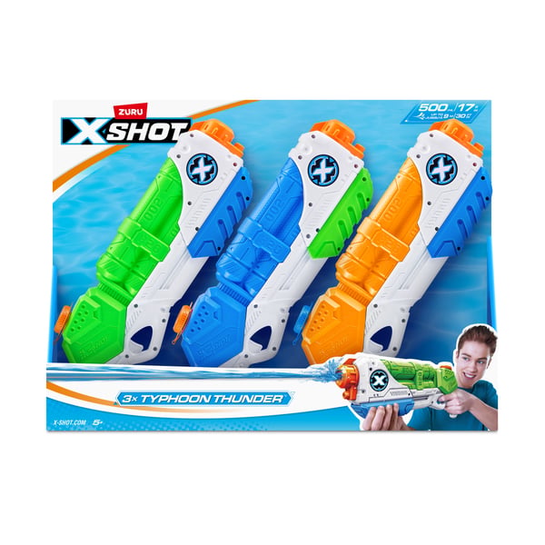 XShot Water Warfare Typhoon Thunder Blaster 3-pack