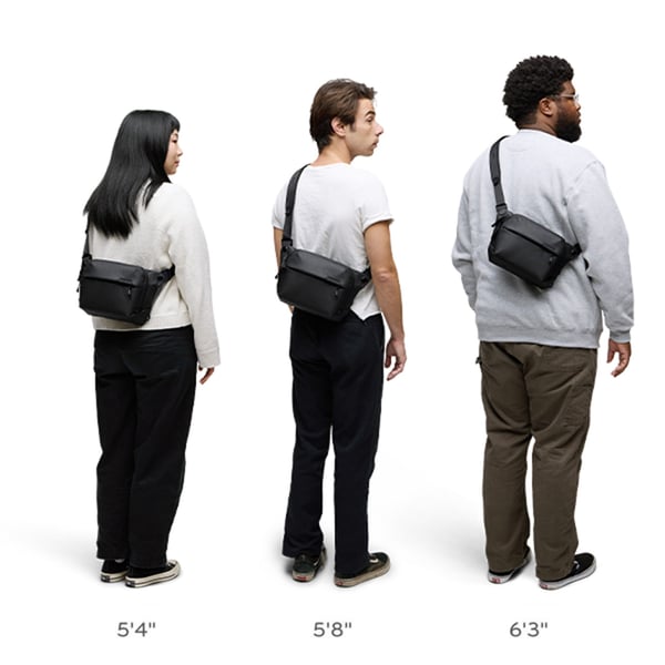 Pikkukuva 7 / 13: Peak Design Everyday Sling-reppu Musta