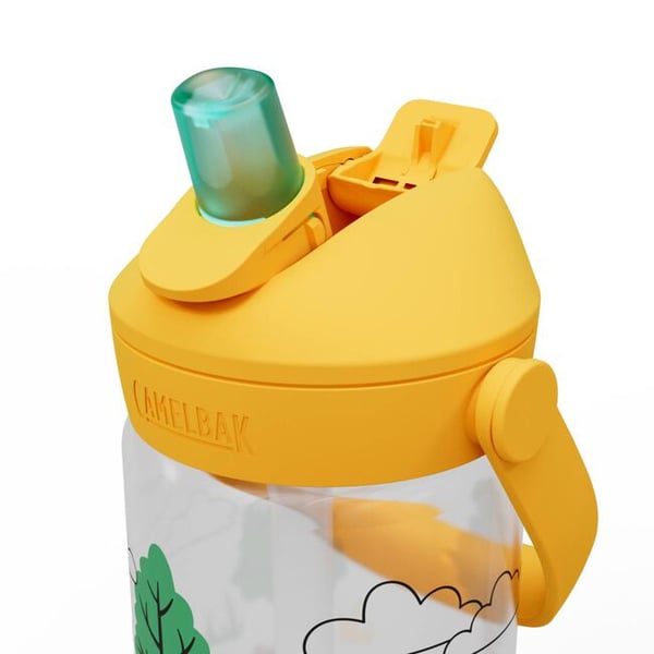 CamelBak Thrive Flip Straw Kids Daglig användning 400 ml Tritan Multifärg, Transparent