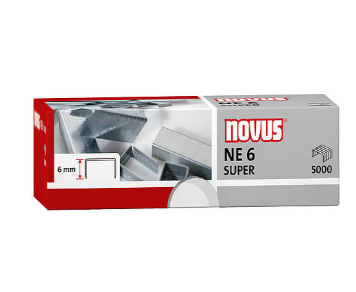Novus NE 6 Häftklammersats 5000 klammer Novus NE 6 Häftklammersats 5000 klammer
