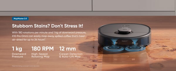 Miniatyrbillede 29 af 42: Eufy X10 Pro Omni Sort