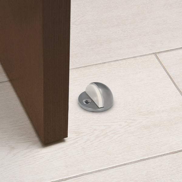 Miniatyrbild 2 av 4: Wolfpack Tope Puerta Atornillar Acero Inoxidable Plata mate